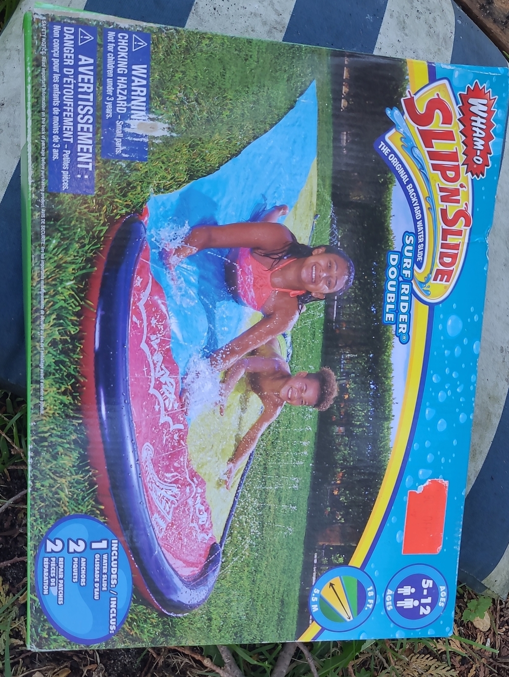 Wham-O Slip'N Slide Surf Rider Double - Bright Multi-Color